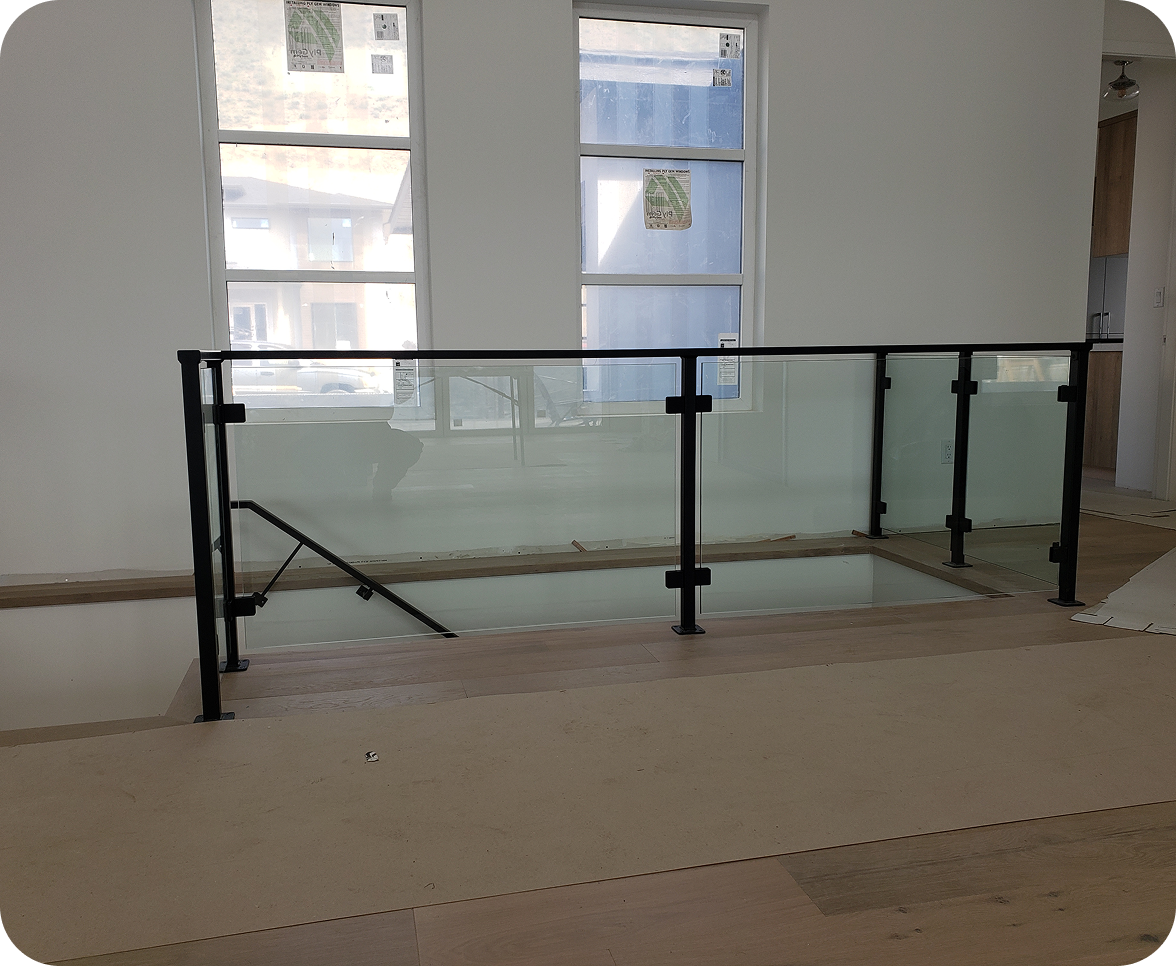 Modern Steel Railing Installation — photo 3